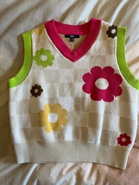 Vans Retro Floral Knit Vest